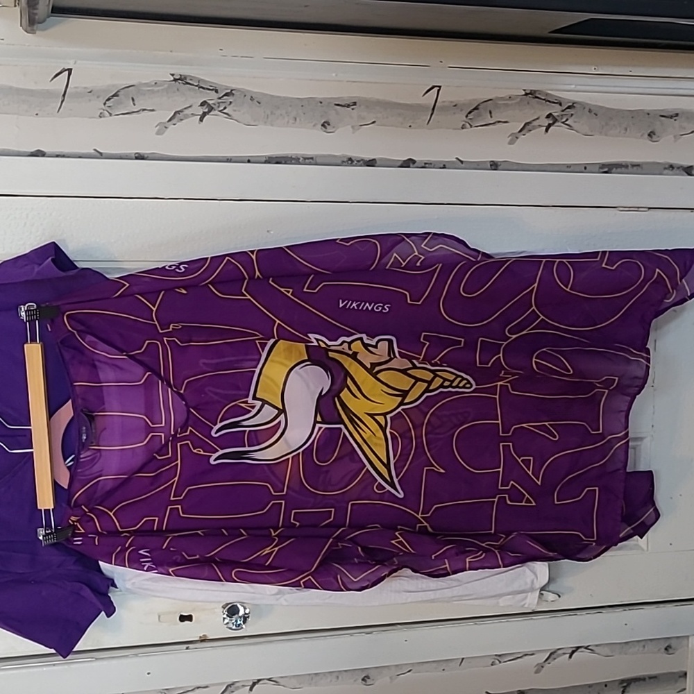 Bundle of 3 Minnesota Vikings Ladies Shirts - XL - Fanatics